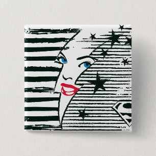 Supergirl Lightning Button