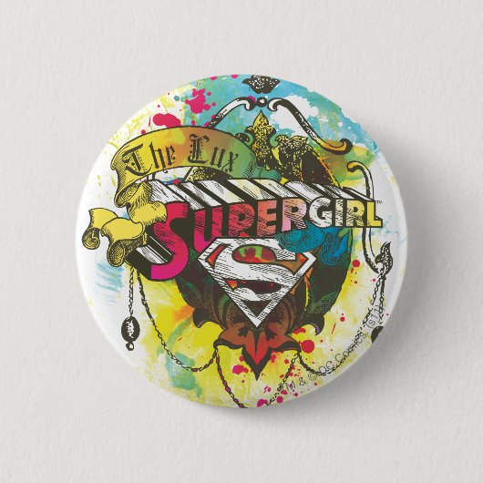 Supergirl-Logo Button (Vorderseite)