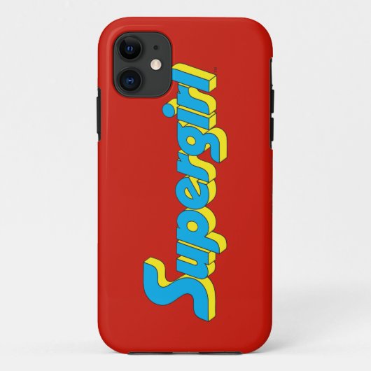 Supergirl-Logo Case-Mate iPhone Hülle (Rückseite)