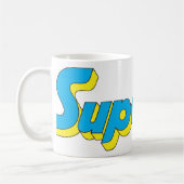 Supergirl-Logo Kaffeetasse (Links)
