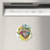 Supergirl-Logo Magnet (In Situ (Geschirrspüler))