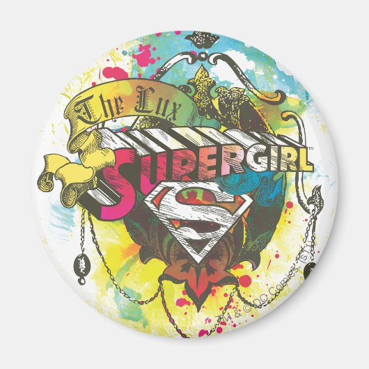 Supergirl-Logo Magnet (Vorne)