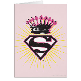 Supergirl-Logo mit Krone