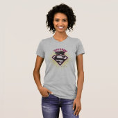 Supergirl-Logo mit Krone T-Shirt (Vorne ganz)