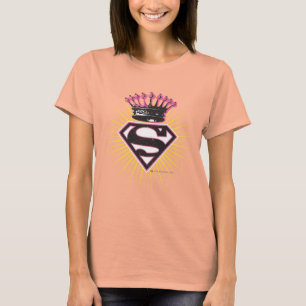 Supergirl-Logo mit Krone T-Shirt