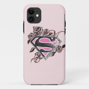 Supergirl-Logo mit Rose Case-Mate iPhone Hülle