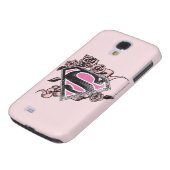 Supergirl-Logo mit Rose Case-Mate Samsung Galaxy Hülle (unten)