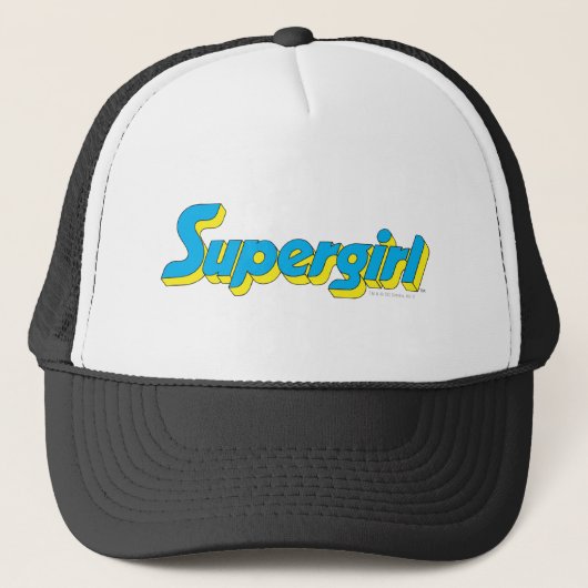 Supergirl Logo Truckerkappe (Vorderseite)