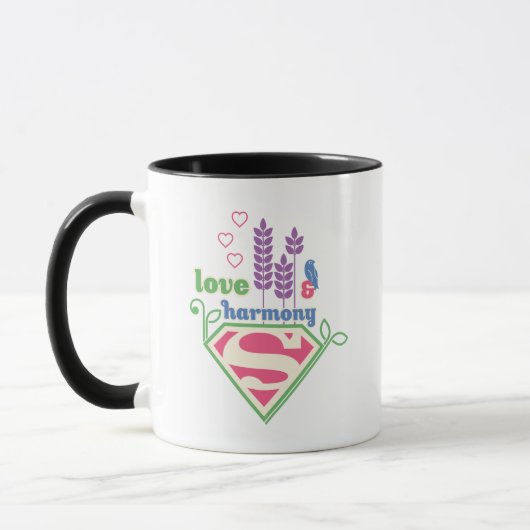 Supergirl Love & Harmony Tasse (Links)
