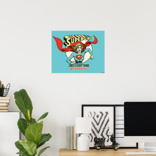 Supergirl macht alles besser als du poster