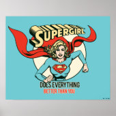 Supergirl macht alles besser als du poster (Vorne)