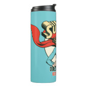 Supergirl macht alles besser als du thermosbecher (Nach links gedreht)