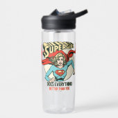 Supergirl macht alles besser als du trinkflasche (Links)