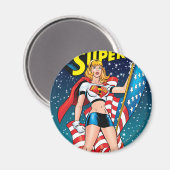 Supergirl Magnet (Vorderseite/Rückseite)