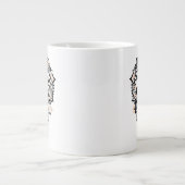 Supergirl Mandala Graphic Jumbo-Tasse (Vorderseite)