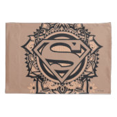 Supergirl Mandala Graphic Kissenbezug (Rückseite)