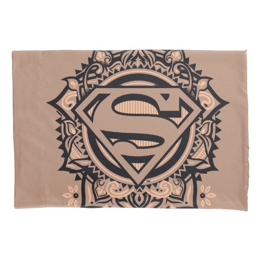 Supergirl Mandala Graphic Kissenbezug (Vorderseite)