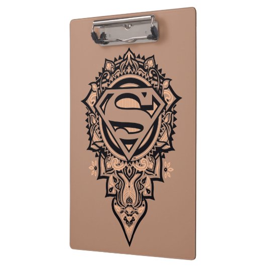 Supergirl Mandala Graphic Klemmbrett (Links)