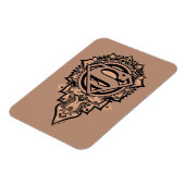 Supergirl Mandala Graphic Magnet (Linke Seite)