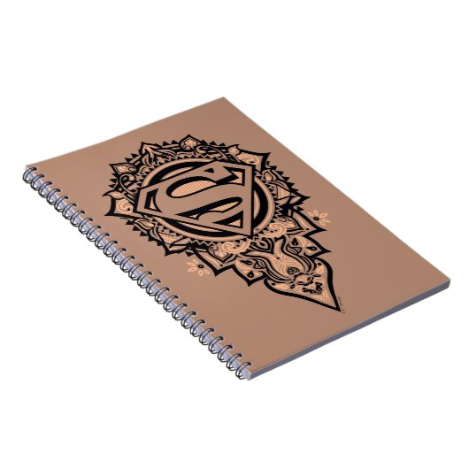 Supergirl Mandala Graphic Notizblock (Rechte Seite)