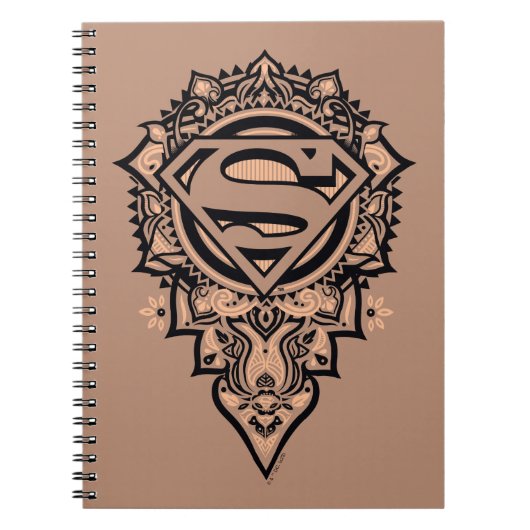 Supergirl Mandala Graphic Notizblock (Vorderseite)