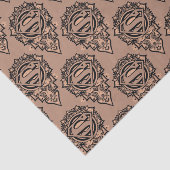 Supergirl Mandala Graphic Seidenpapier (Ausschnitt)