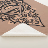 Supergirl Mandala Graphic Sherpadecke (3/4)