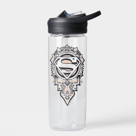 Supergirl Mandala Graphic Trinkflasche (Links)