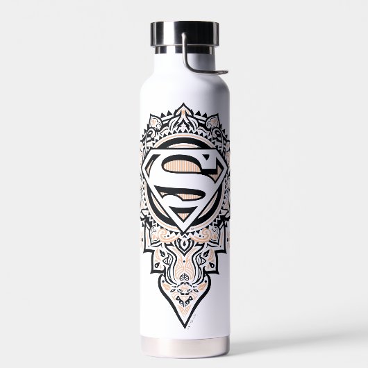Supergirl Mandala Graphic Trinkflasche (Links)