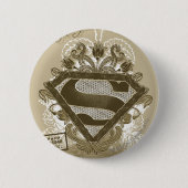Supergirl Metropolis Ballet Brown Button (Vorderseite)