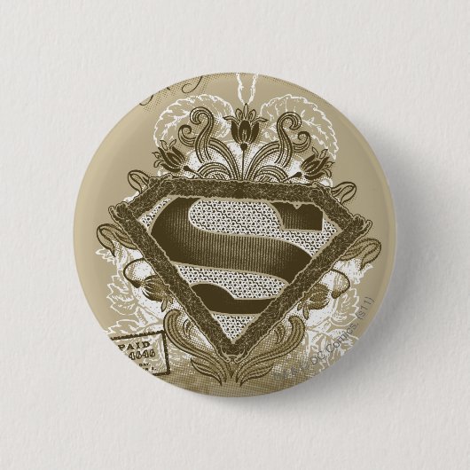 Supergirl Metropolis Ballet Brown Button (Vorderseite)
