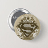 Supergirl Metropolis Ballet Brown Button (Vorne & Hinten)