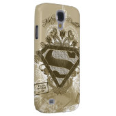 Supergirl Metropolis Ballet Brown Case-Mate Samsung Galaxy Hülle (Rückseite/rechts)