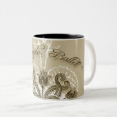 Supergirl Metropolis Ballet Brown Zweifarbige Tasse (VorderseiteRechts)