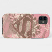 Supergirl Metropolis Ballett rosa Case-Mate iPhone Hülle (Rückseite (Horizontal))