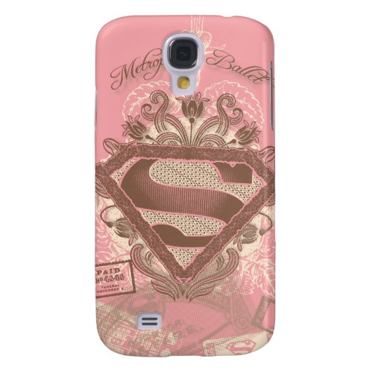 Supergirl Metropolis Ballett rosa Case-Mate Samsung Galaxy Hülle (Rückseite)
