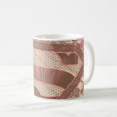 Supergirl Metropolis Ballett rosa Kaffeetasse (VorderseiteRechts)