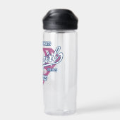 Supergirl Metropolis Sportathletik Grafik Trinkflasche (Rückseite)