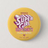 Supergirl Metropolis University Athletics Dept. Button (Vorderseite)