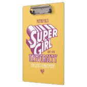 Supergirl Metropolis University Athletics Dept. Klemmbrett (Links)
