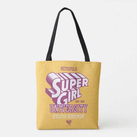 Supergirl Metropolis University Athletics Dept. Tasche (Rückseite)