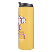 Supergirl Metropolis University Athletics Dept. Thermosbecher (Nach rechts gedreht)