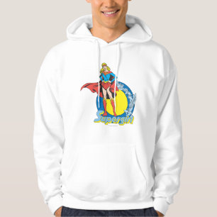 Supergirl mit Logo Hoodie