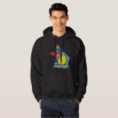 Supergirl mit Logo Hoodie (Vorne ganz)