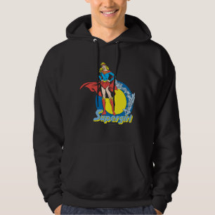 Supergirl mit Logo Hoodie