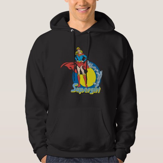 Supergirl mit Logo Hoodie (Vorderseite)