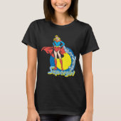 Supergirl mit Logo T-Shirt (Vorderseite)