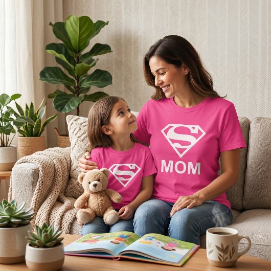 Supergirl Mutter Matching T-Shirt