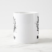 Supergirl Newsprint S-Shield Jumbo-Tasse (Vorderseite)