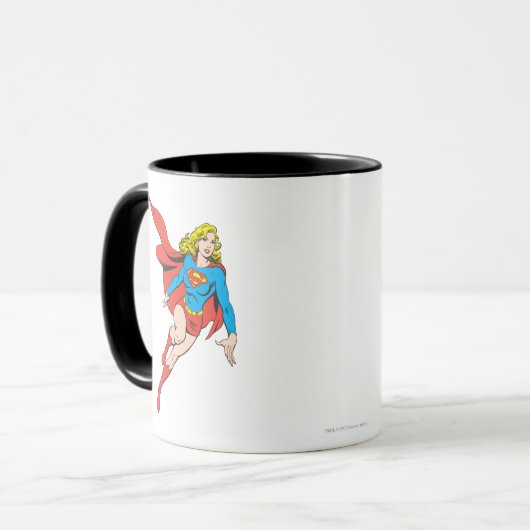 Supergirl on the Move Tasse (Vorderseite Links)